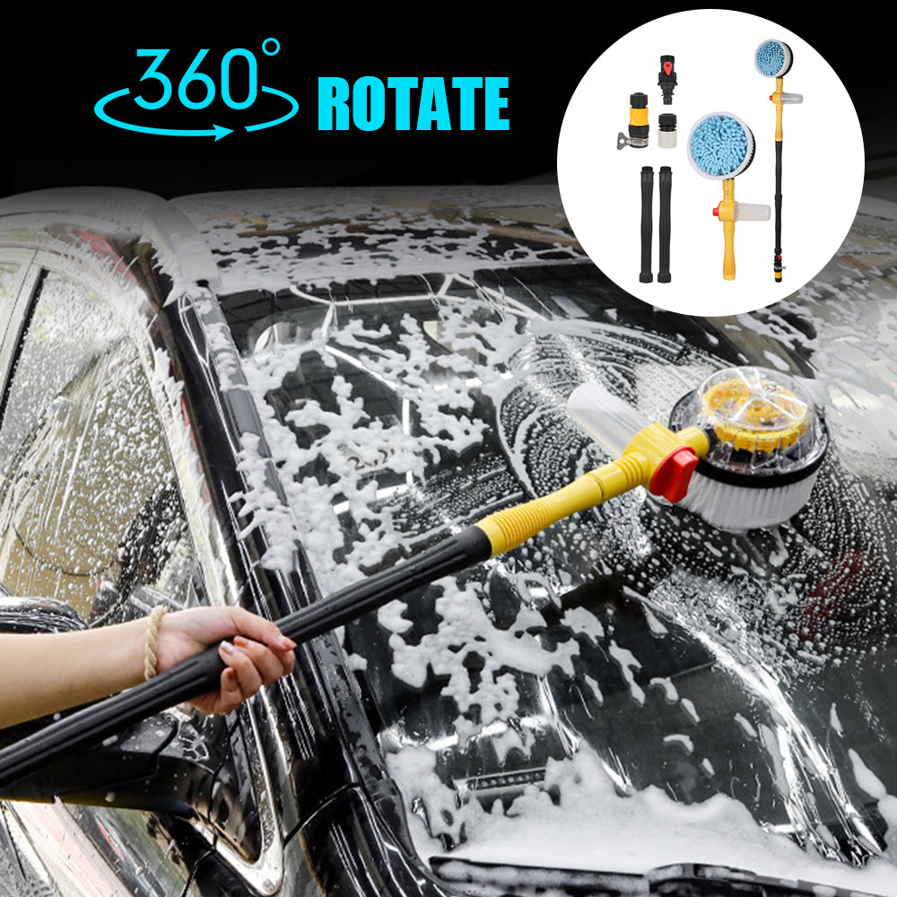 Automatic Rotary Long Handle Car Cleaning Brush