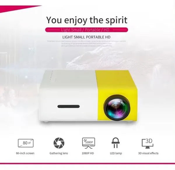 LED Portable Mini Projector