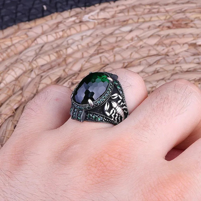 Scorpion Eagle Men's Ring